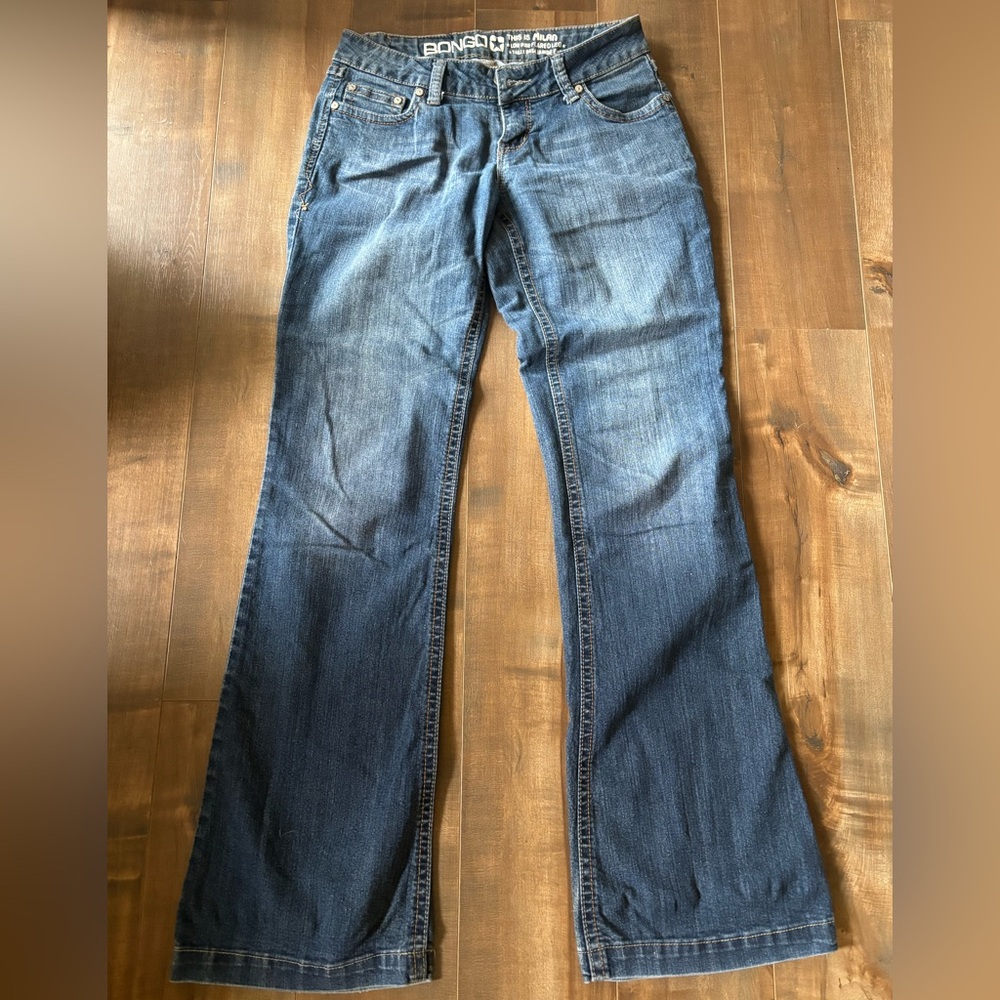BONGO vintage low rise flare jeans Y2K